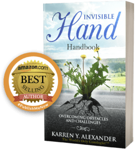 A book cover with the title of invisible hand handbook.
